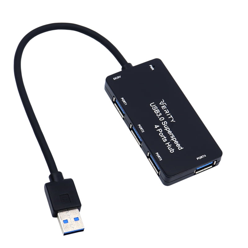 هاب چهار پورت USB 3.0 وریتی مدل H407 هاب چهار پورت USB 3.0 وریتی مدل H407