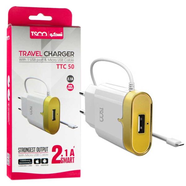 شارژر دیواری تسکو مدل TTC 50