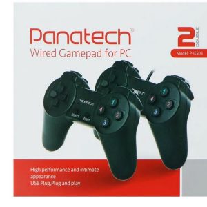 دسته بازی دوبل ساده سیمی پاناتک panatech p-g503