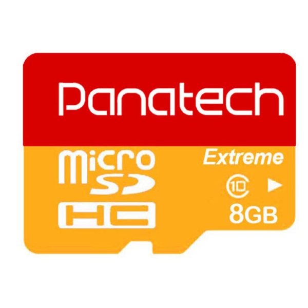 کارت حافظه میکرو اس دی panatech سری extreme ظرفیت8گیگابایت