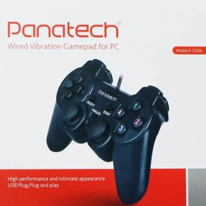 دسته بازی تک شوکدار سیمی پاناتک panatech p-g506 – طرفداران بازی ‌های رایانه ‌ای همواره به دنبال تهیه ابزارهایی هستند، که بتوانند تجربه بهتری را از بازی ‌های رایانه ‌ای دریافت کنند.