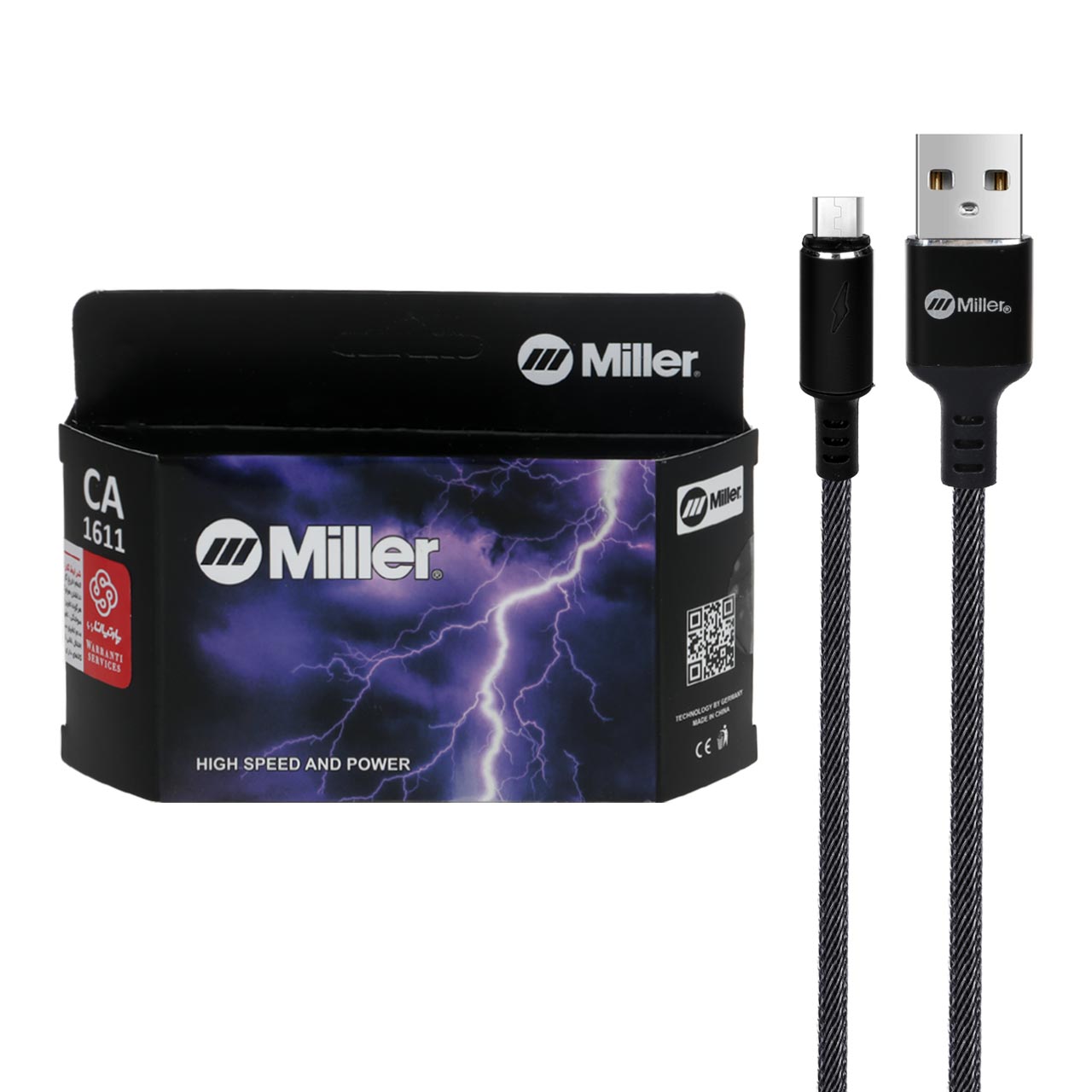 کابل شارژ سوپر فست اندروید miller مدل ca-1611 – msi ایران کابل شارژ سوپر فست اندروید miller مدل ca-1611