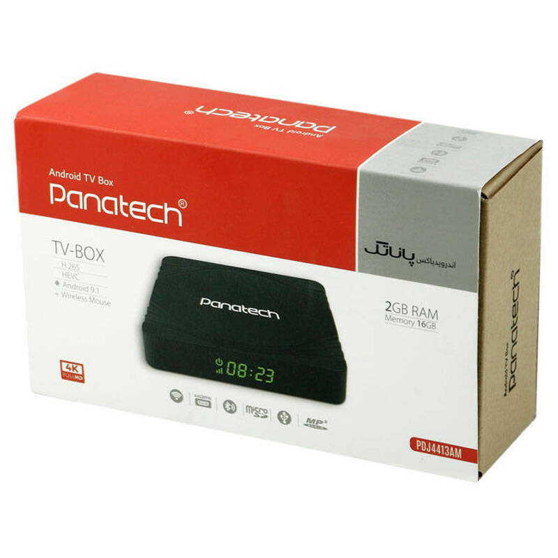 Panatech PDJ4413AM 4K Full HD Android Box 8