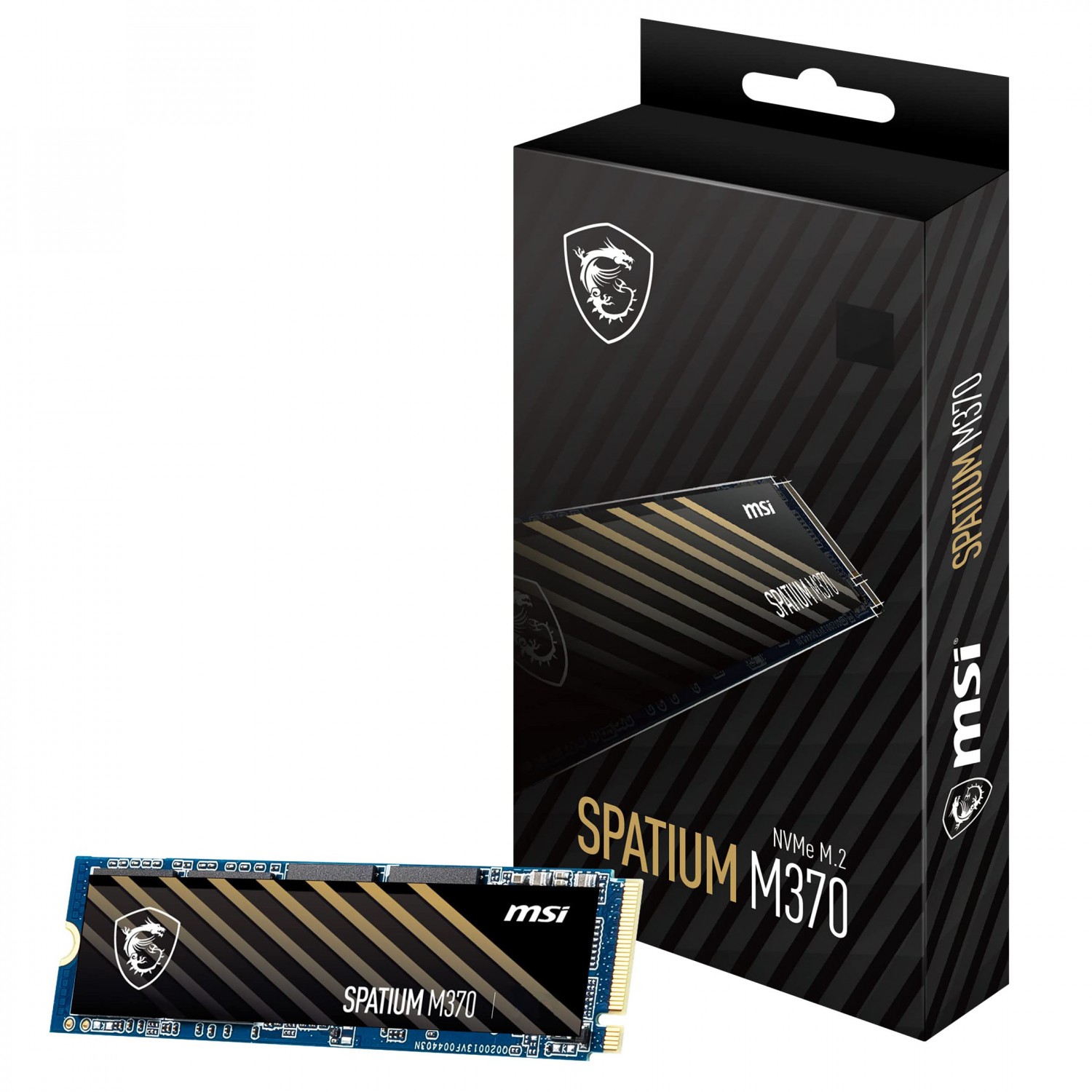 حافظه SSD ام اس آی مدل MSI SPATIUM M370 M.2 128GB NVMe
