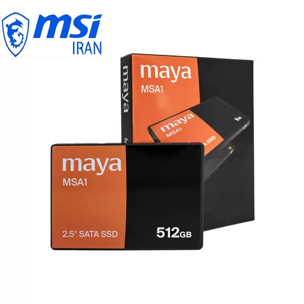 اس اس دی اینترنال مایا مدل msa1 ظرفیت 512 گیگابایت