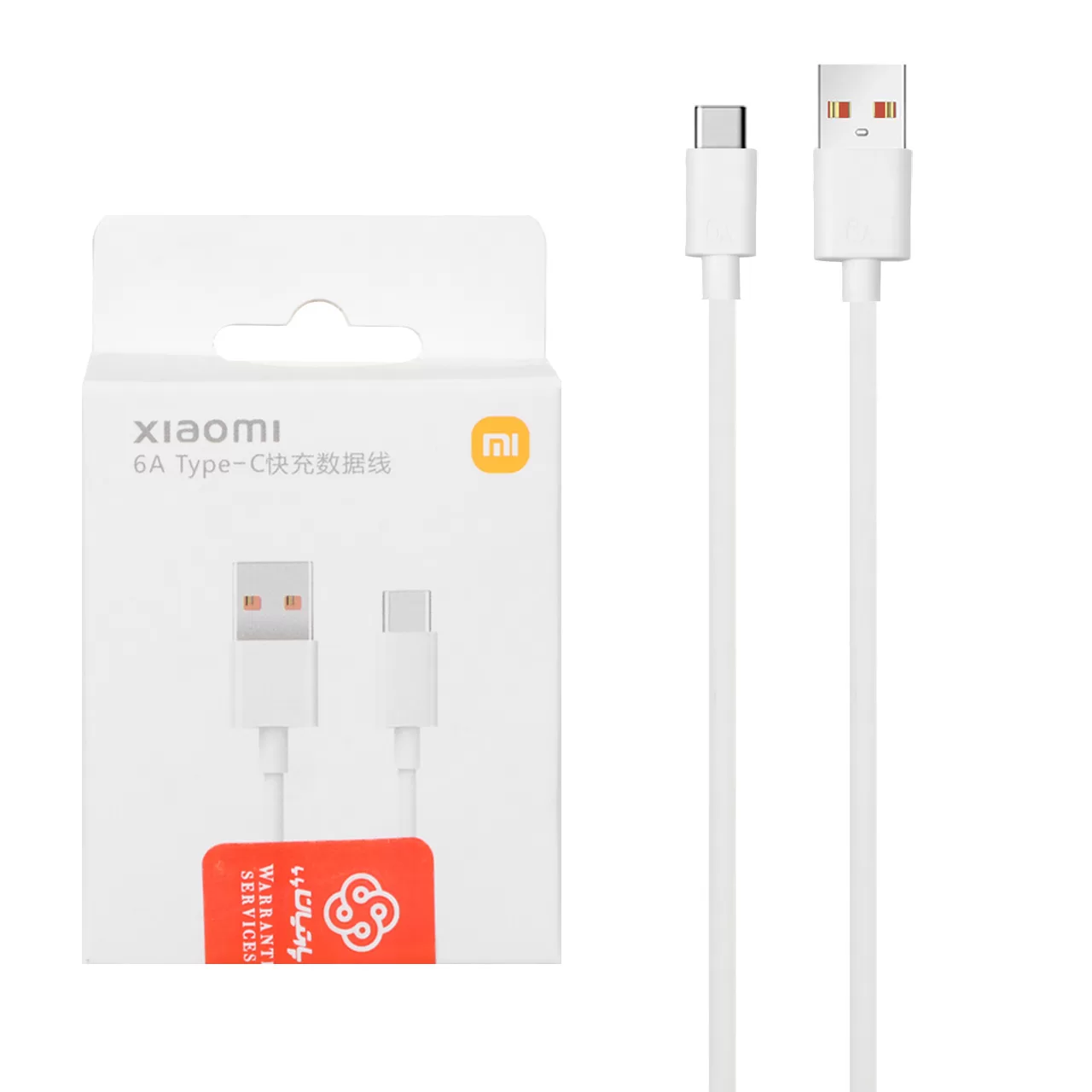کابل شارژ فست اورجینال Xiaomi Type-C مدل 120W کابل شارژ فست اورجینال Xiaomi Type-C مدل 120W