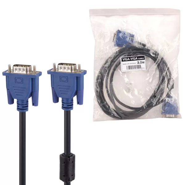 کابل 28awg vga طول 3 متر شرینک