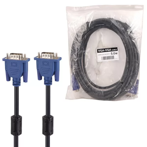 کابل 28awg vga طول 5متر شرینک
