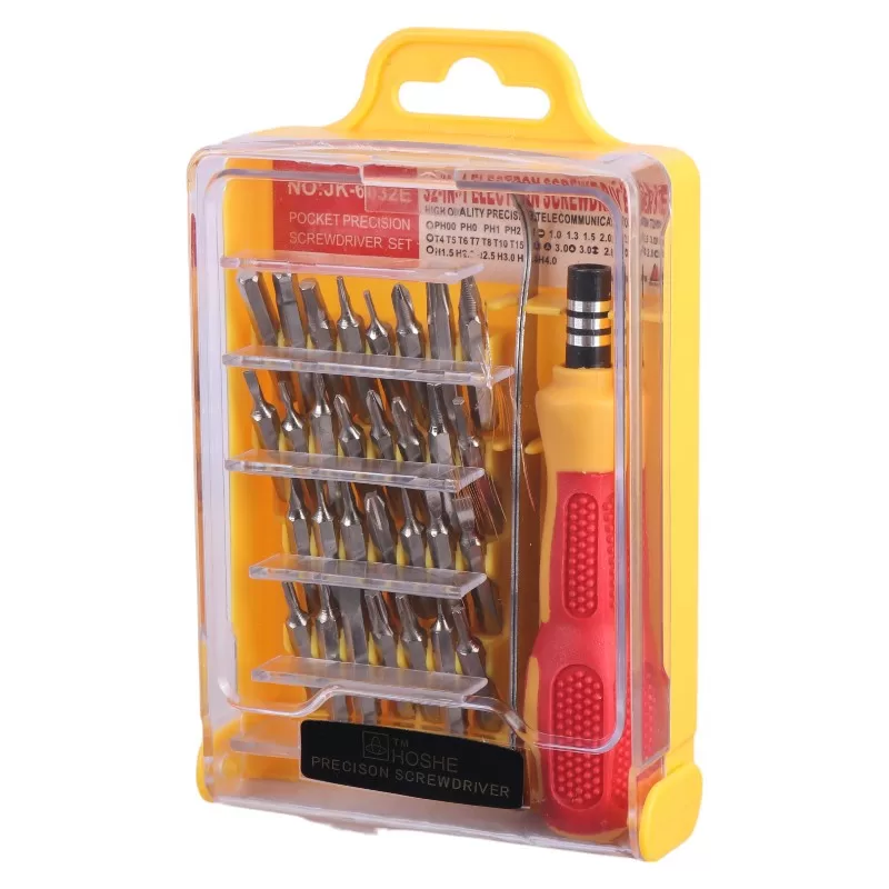 ست پیچ گوشتی 32 عددی Hoshe JK-6032E ست پیچ گوشتی 32 عددی Hoshe JK-6032E