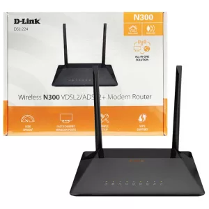 مودم روتر بی سیم ADSL2 Plus و VDSL2 دی لینک مدل DSL-224