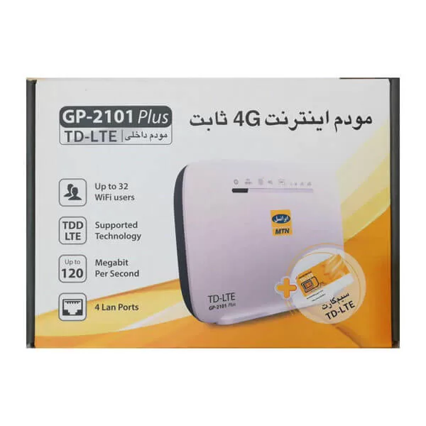 مودم ایرانسل TD-LTE مدل GP-2101 Plus