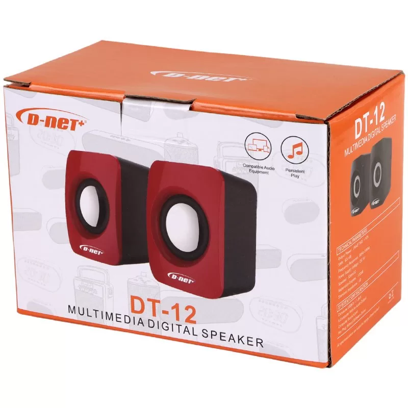اسپیکر دسکتاپ دی نت DT-12-