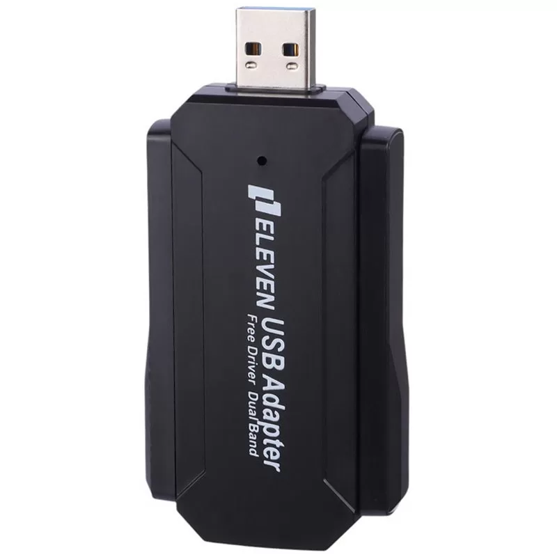 Eleven D15 300Mbps Wireless USB Adapter1 کارت شبکه بی سیم آنتن دار Eleven D15 300Mbps--