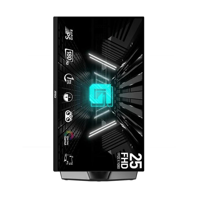 MSI G255PF E2 24.5 Inch FHD 1ms (GTG) 180Hz Rapid IPS Flat Gaming Monito مانیتور گیمینگ ام اس آی مدل G255PF E2 سایز 24.5 این