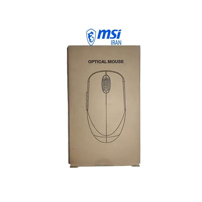 MSI maya ms-310 Wired Mouse-4442 ماوس اورجینال ام اس آی مدل maya ms-310----=