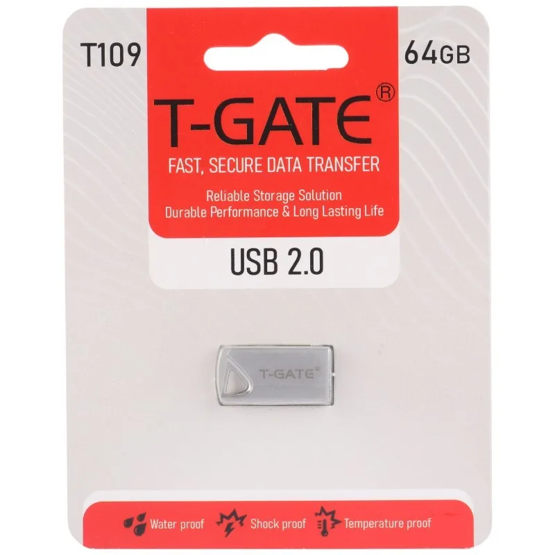 فلش 64 گیگ تی گیت T-GATE T109 فلش 64 گیگ تی گیت T-GATE T109