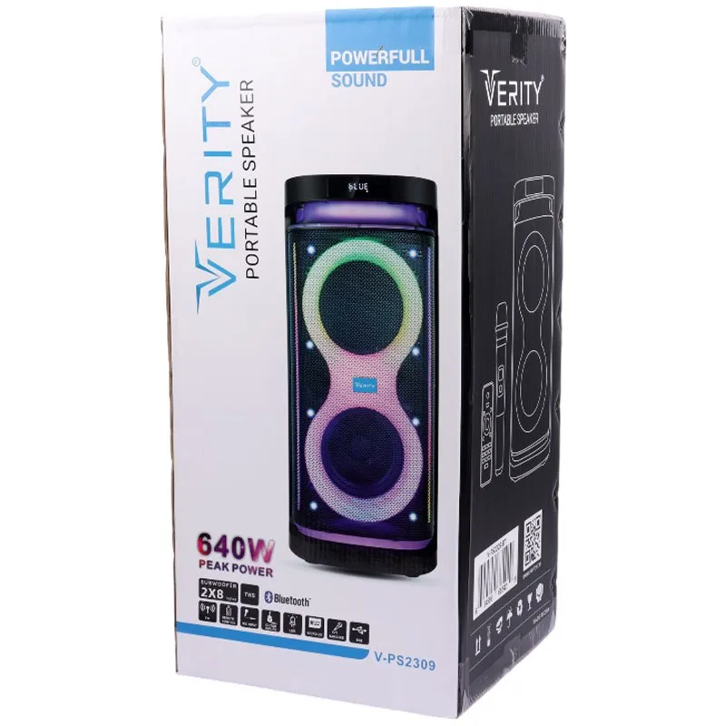 اسپیکر بلوتوثی وریتی مدل V-PS 2309 به همراه میکروفون