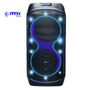 اسپیکر بلوتوثی وریتی مدل V-PS 3308 به همراه میکروفون وایرلس