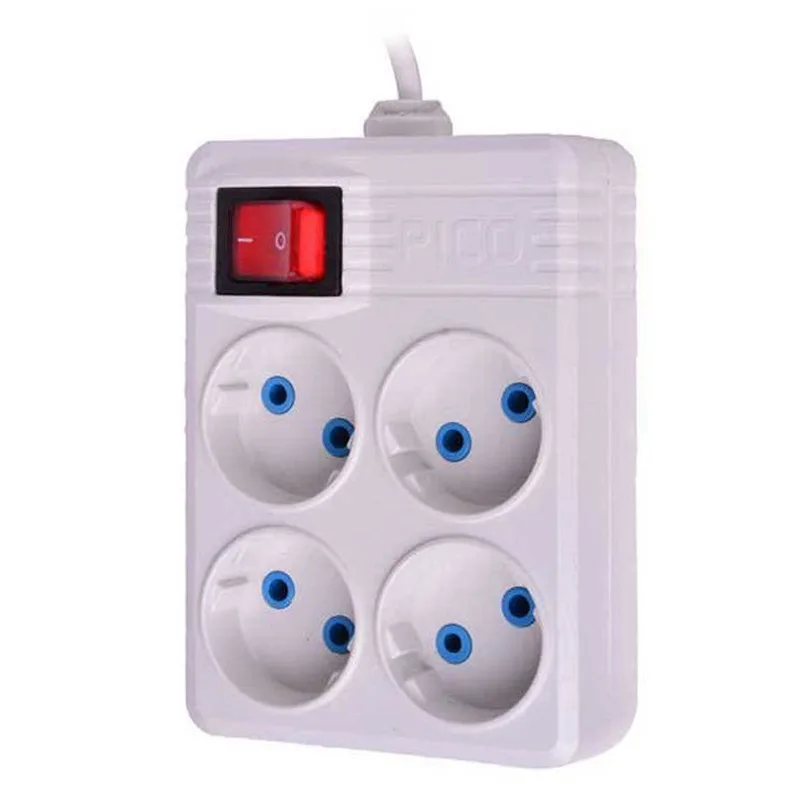 Pico 4 3m power strip چند راهی 4 خانه پیکو با کابل 3 متری66