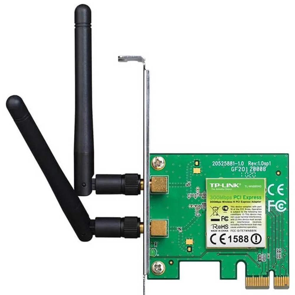 TLWN881ND کارت شبکه بیسیم 300Mbps تی پی لینک TL-WN881ND