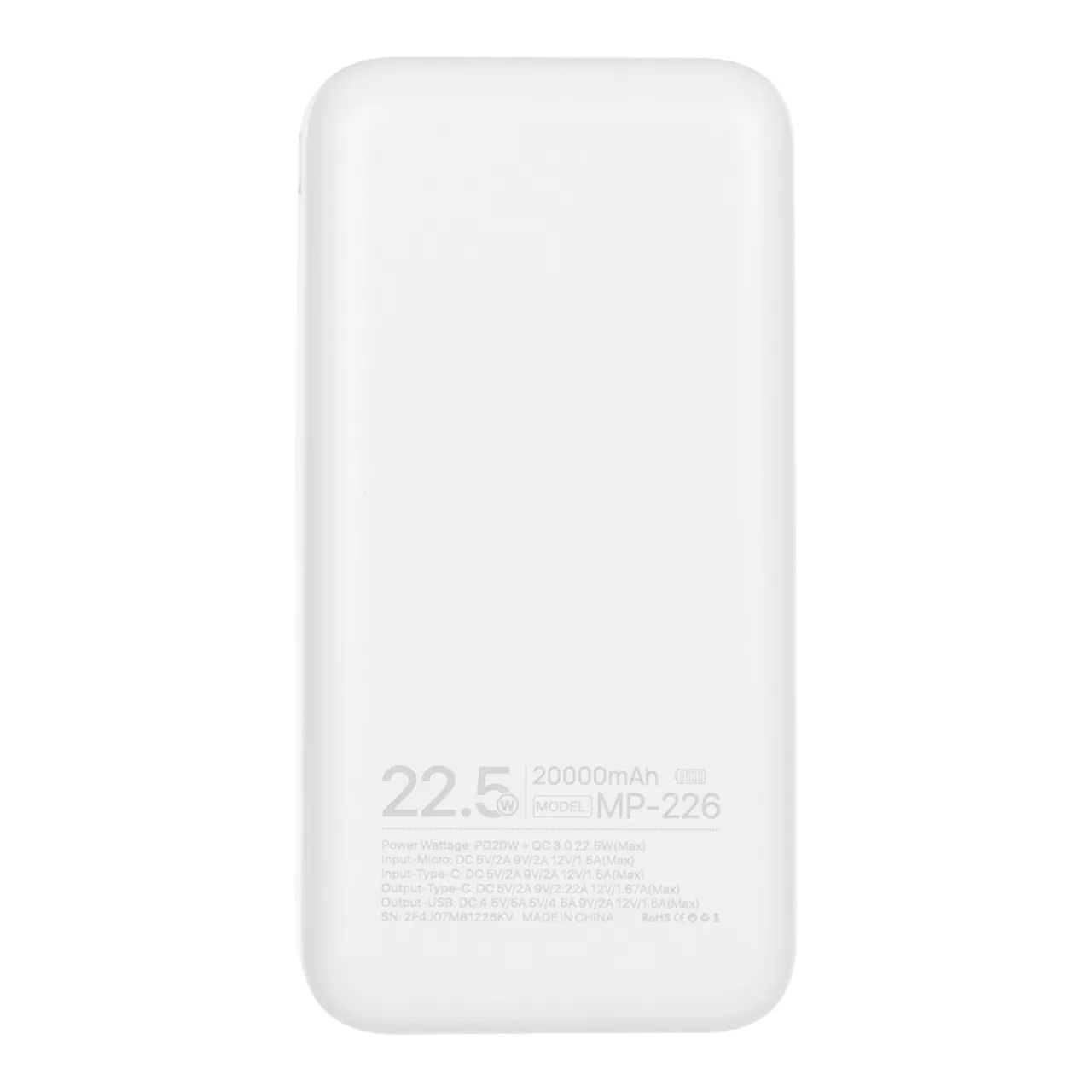 Miller 22.5W 20000mAh--