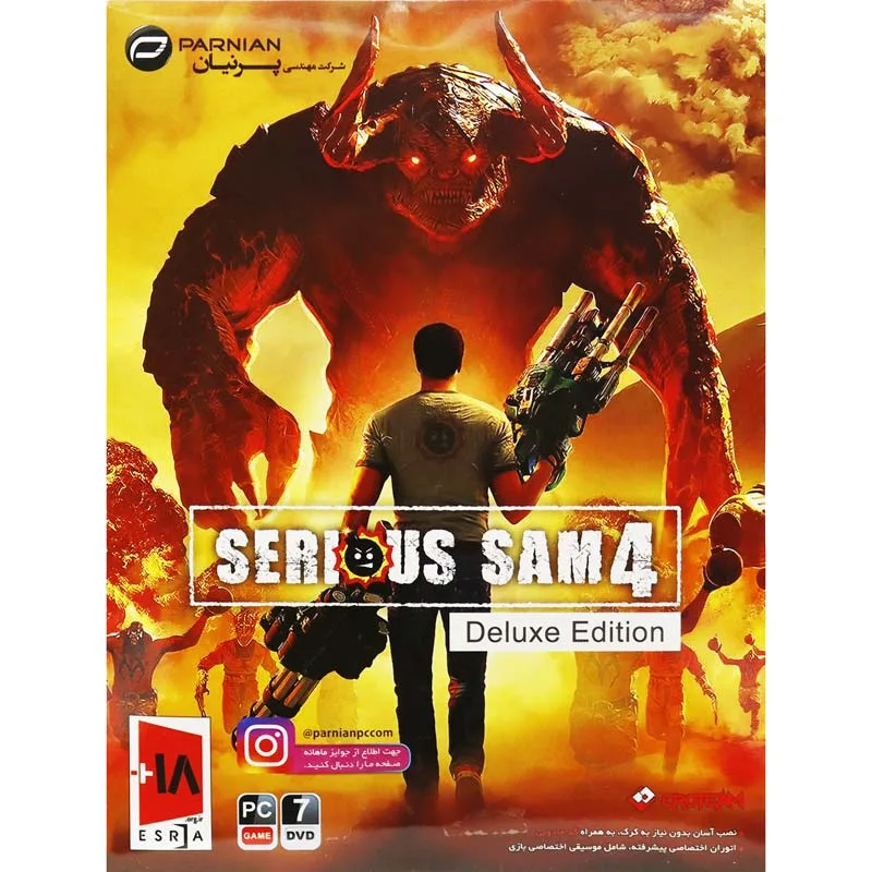 بازی serious sam 4 deluxe edition پرنیان مناسب برای pc – msi ایران بازی serious sam 4 deluxe edition پرنیان مناسب برای pc