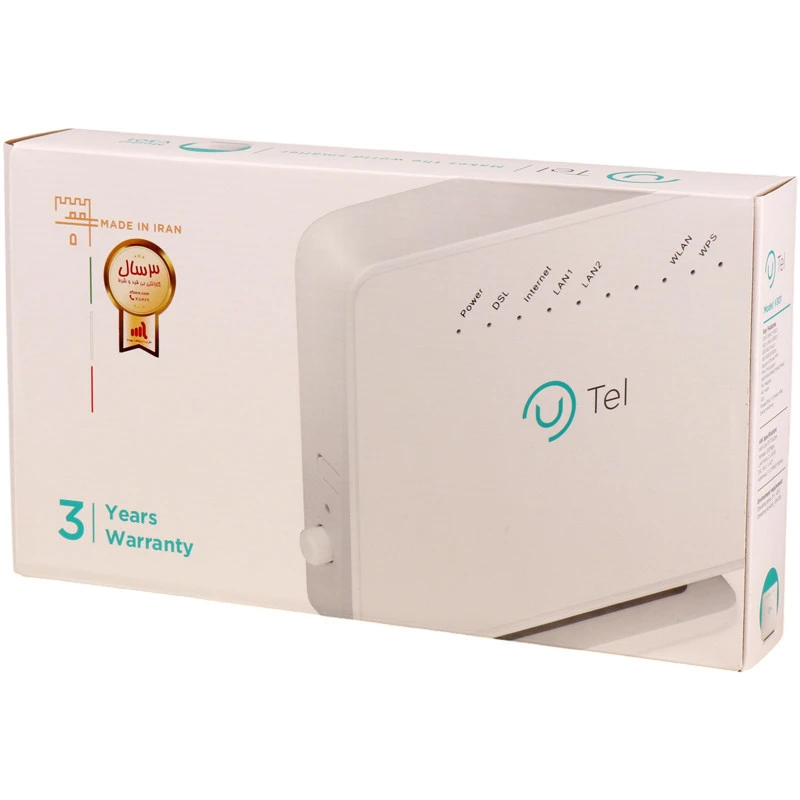 U.TEL V301 VDSL-ADSL2+ 300Mbps wireless router