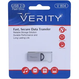 فلش مموری وریتی مدل V804 با ظرفیت 8 گیگابایت
