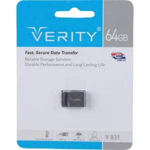 فلش مموری وریتی مدل v831 usb3. 2 با ظرفیت 64 گیگابایت